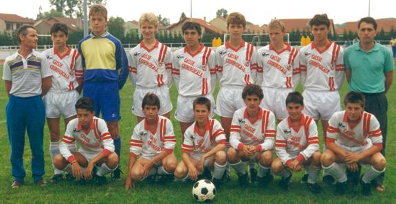 Claude Jeudy et Vincent Hognon en 1989.