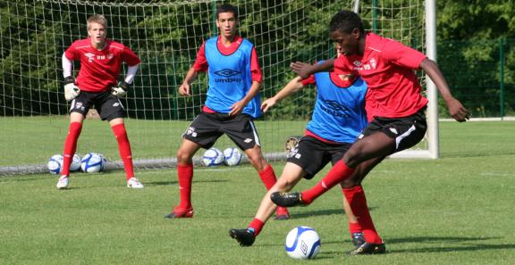 Entra&icirc;nement des U19