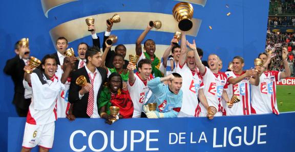 Les vainqueurs de la coupe de la Ligue 2006