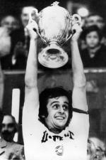Michel Platini gagne la coupe de France 78