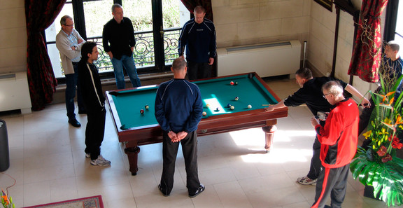 Affluence au billard