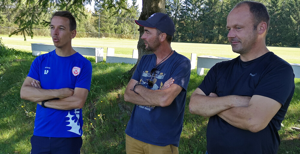 Benoît Pedretti, Mathieu Peultier et Cédric Jeandel