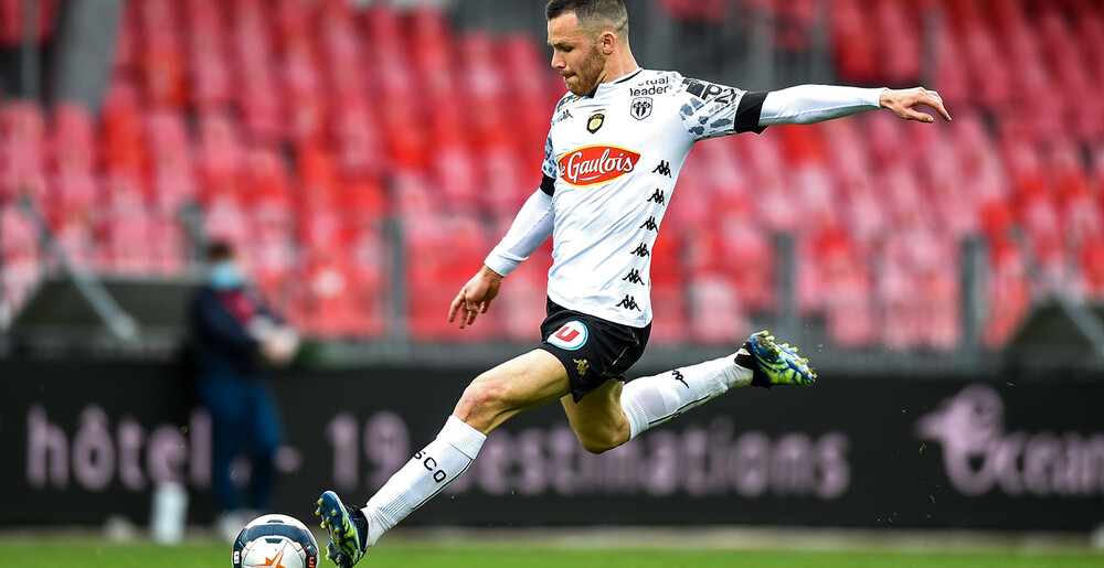 Antonin Bobichon sous le maillot d’Angers (photo SCO)