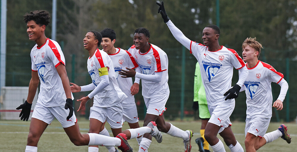 Les U17 de l'ASNL lors de la saison 2021/2022