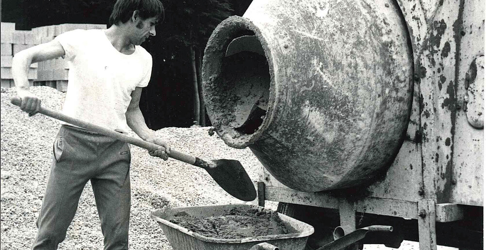 Charles Gasparini en forêt de Haye