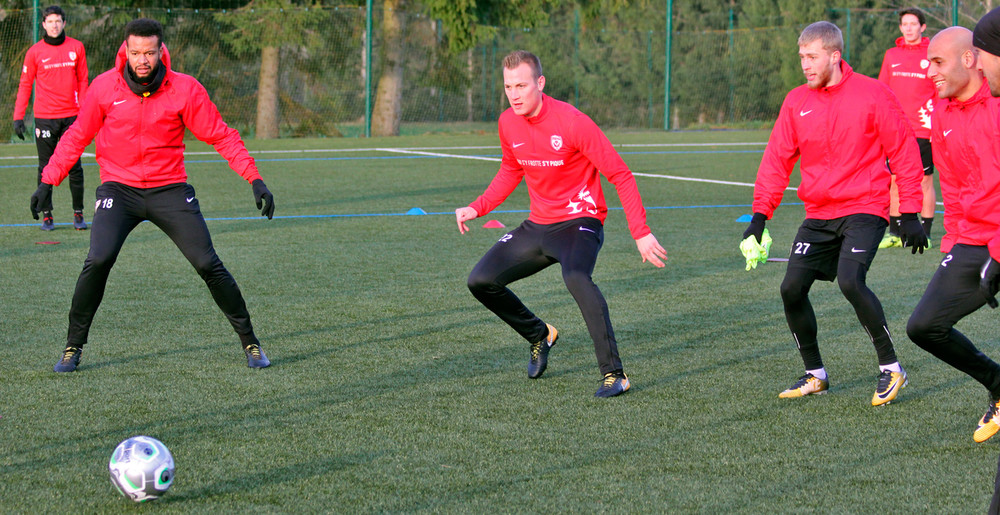 Premier entraînement pour Lang