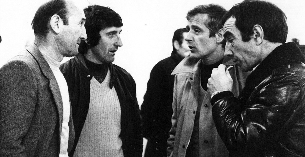 Hervé Collot, Francis Targon, Aldo PLatini et Antoine Redin