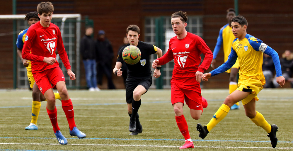 Les U18 de l'ASNL contre Drancy