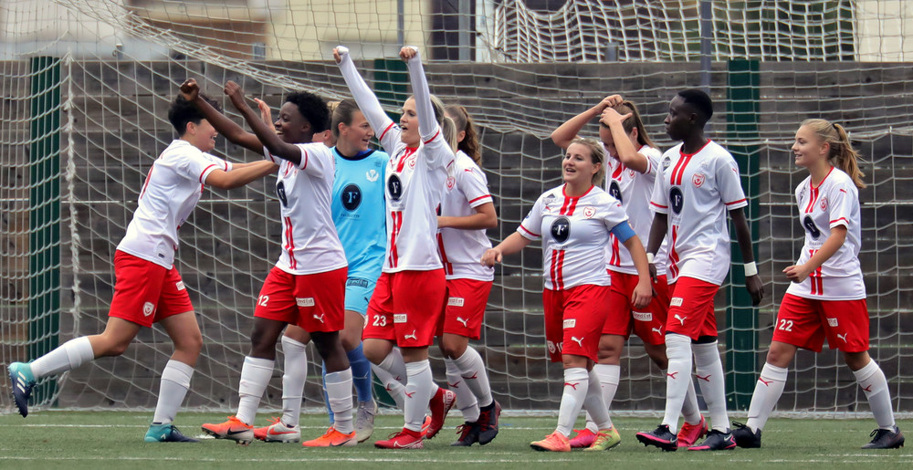 Les Nancéiennes lors de la victoire face à St-Maur