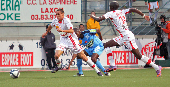 Alexandre Cuvillier et Bakaye Traoré contre Brest