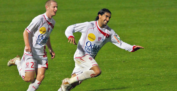 Hadji lors de la saison 2007/2008