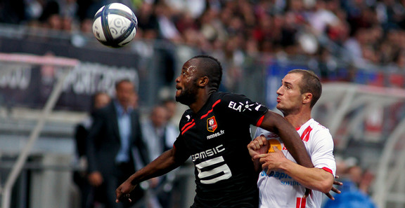 Lors de Nancy-Rennes en 2010/2011