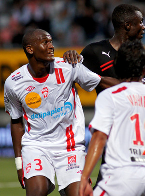 Au marquage face au Stade Rennais