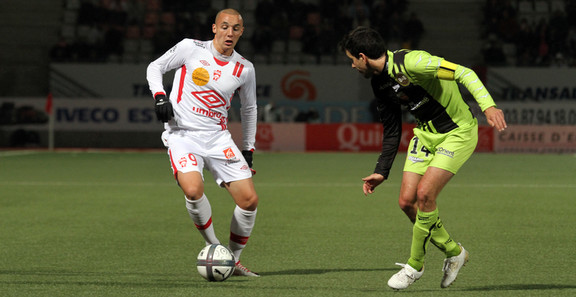 Face à Lorient en 2010/2011
