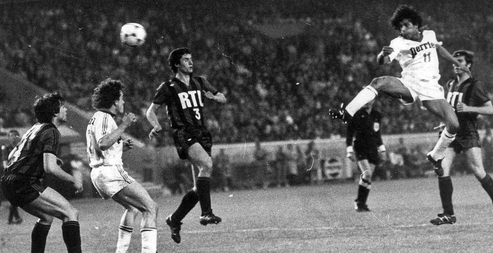 Fathi Chebel en finale de la Coupe de France 1978