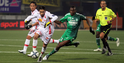 Youssouf Hadji à l'attaque