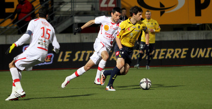 Jérémie Bréchet devant Julien Féret