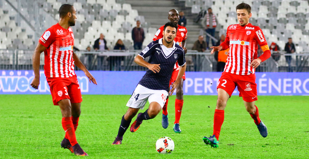 L’ASNL a fini fort et prend un point mérité à Bordeaux (photo FCGB / D. Le Lann).