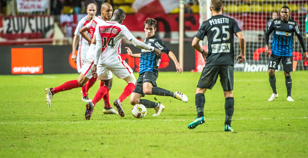 Malgré quelques occasions, l’ASNL ne pas réussi à faire trembler Monaco (photo ASM / S. Senaux).