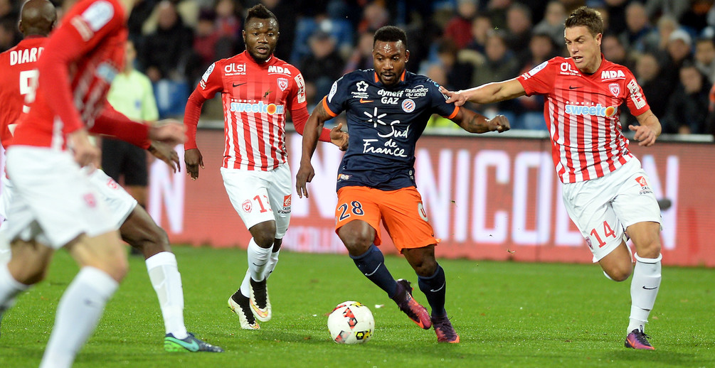 Grâce à un bloc solide, l’ASNL ramène un bon point de Montpellier (photo MHSC).