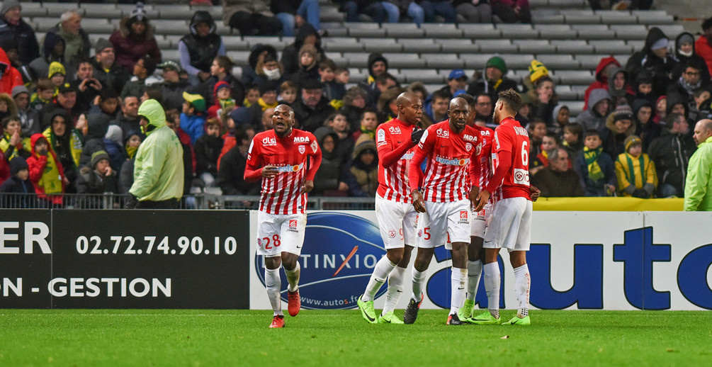 Solide en défense, l’ASNL a concrétisé ses deux plus belles occasions (photo Arnaud Duret / FC Nantes).
