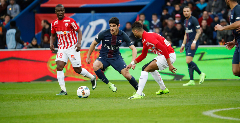 Proche d’ouvrir le score, l’ASNL est battue sur un penalty (photo C.Gavelle/PSG).