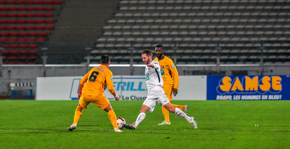 L’ASNL s’est imposée à Annecy grâce à un but rapide de Busin (photo FCA).