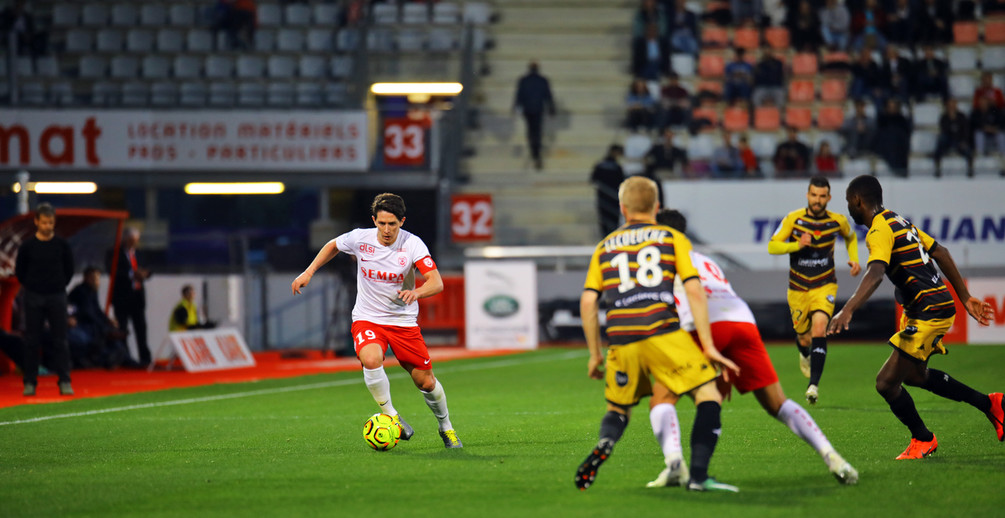 Après avoir dominé toute la deuxième mi-temps, l'ASNL a trouvé la faille en toute fin de match.