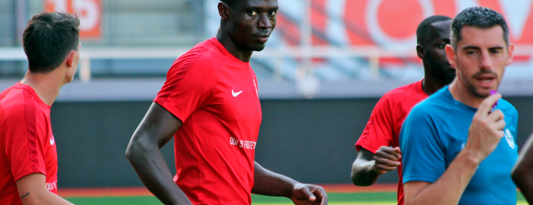 L'avant-match d'Ajaccio-Nancy