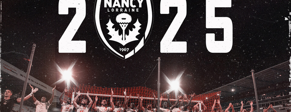 L'AS Nancy-Lorraine vous présente ses vœux pour une année 2025 pleine de succès !