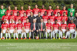 Le poster 2013/2014 en fond d
