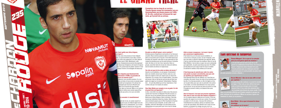 Ayasse en couverture