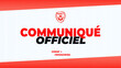 Communiqué Officiel
