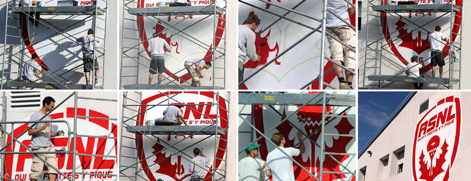 Nouveau logo en forêt de Haye