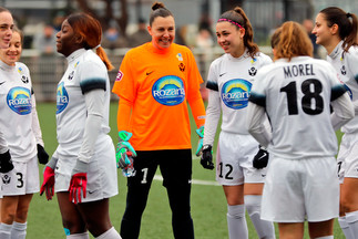 Une cador dans les buts