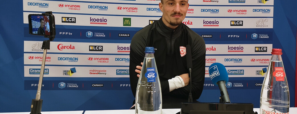 Le point-presse avant Nancy-Martigues