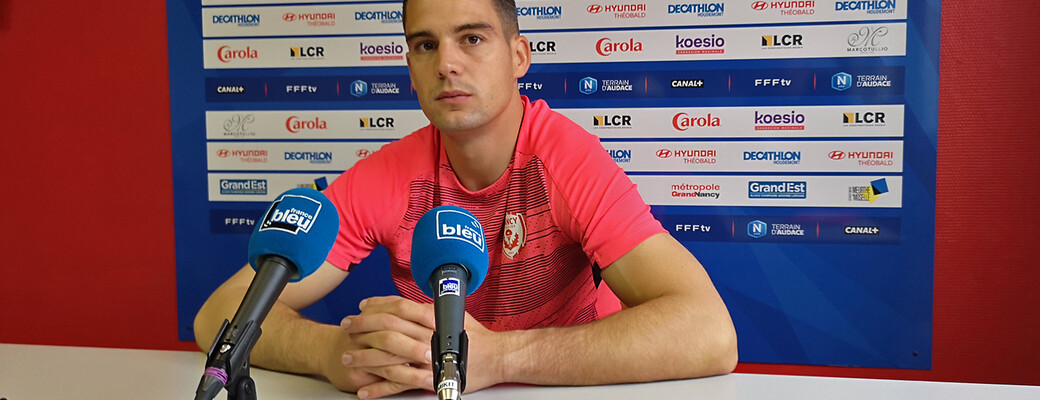 Le point-presse avant Nancy-Stade Briochin