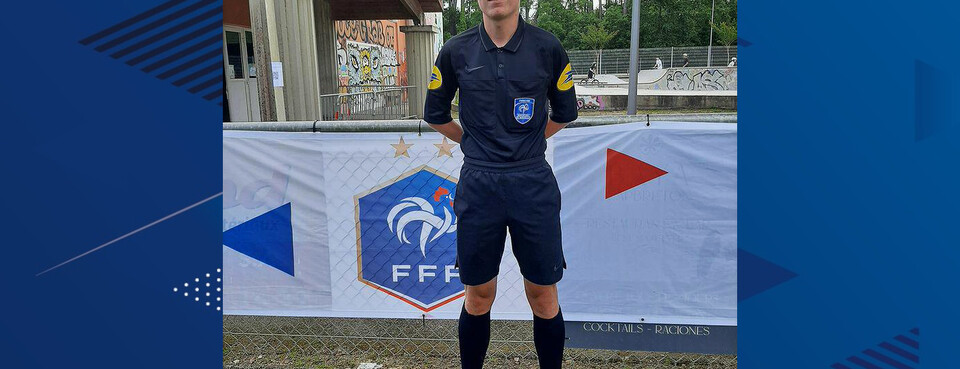 Un jeune arbitre en finale