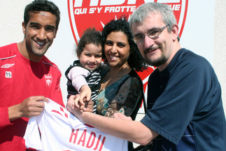 Hadji a remis le maillot