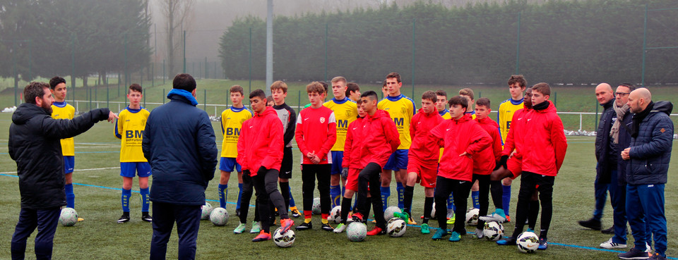 Les U15 avec le GSNM