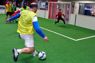 Une séance au Soccer City