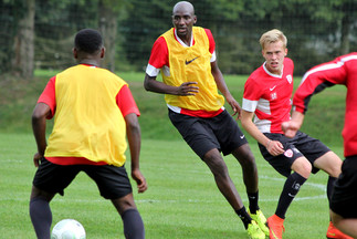 Diarra à l'entraînement