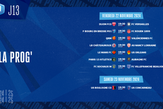 Le programme de la 13ème journée