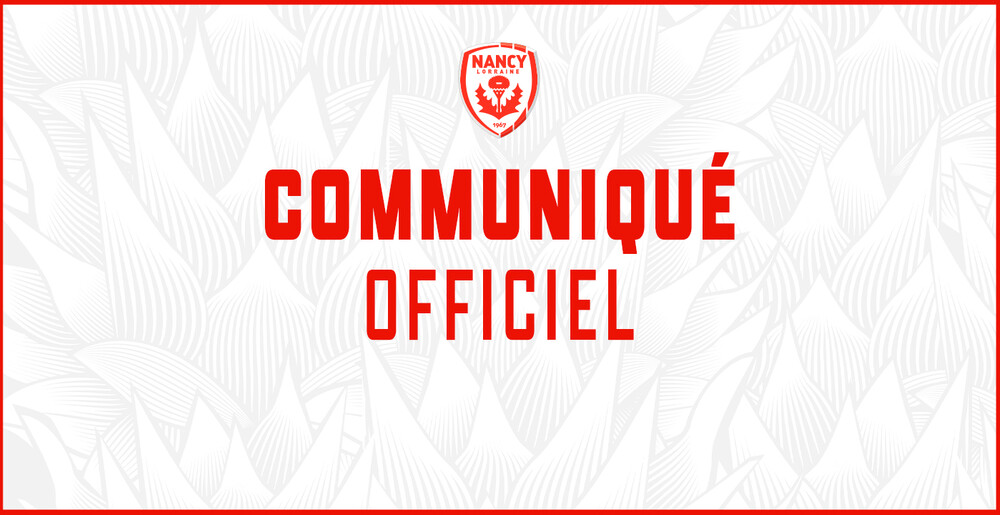Communiqué du club