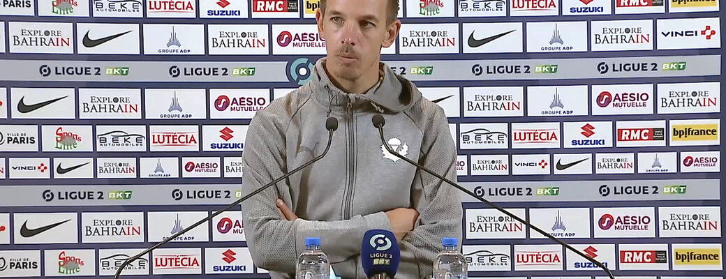 Benoit Pedretti après Paris FC-Nancy