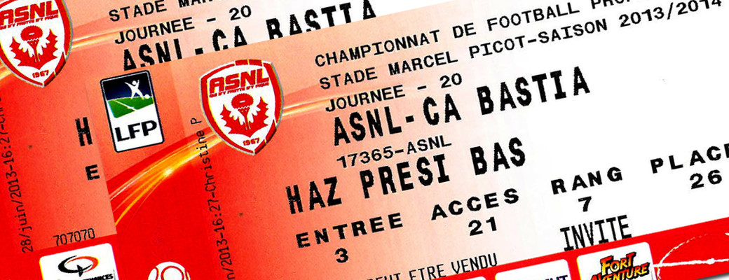 La 2ème place à 1€ pour ASNL-CAB