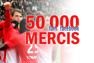 50 000 mercis sur Facebook !