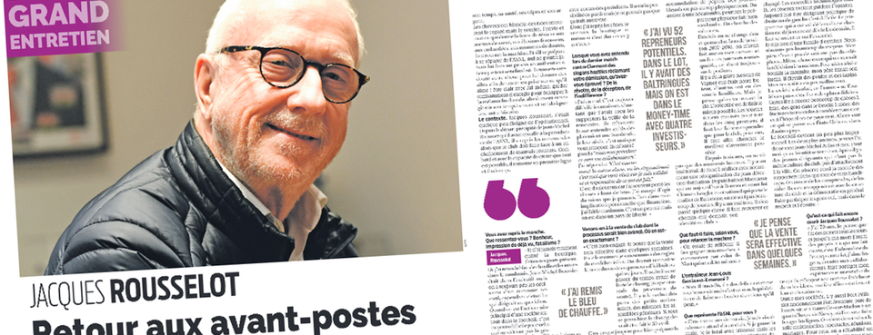 J. Rousselot : « On va trouver la clé »