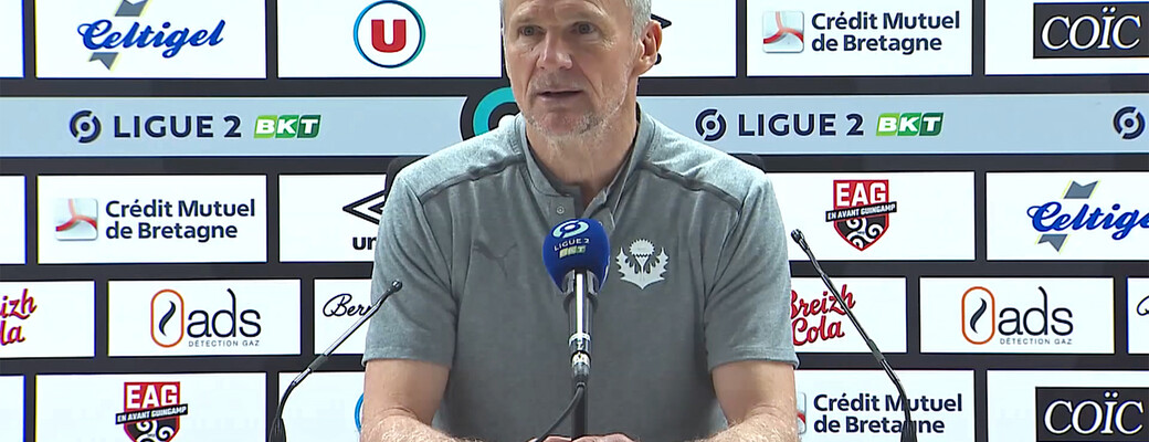 Albert Cartier après Guingamp-Nancy