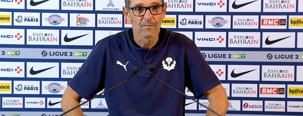 JL. Garcia après Paris FC-Nancy